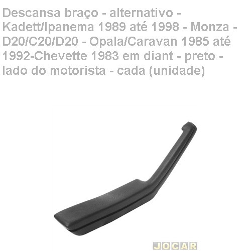 DESCANSA BRACO ESQUERDO