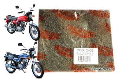 FILTRO AR MOTOR CG ATE 1999