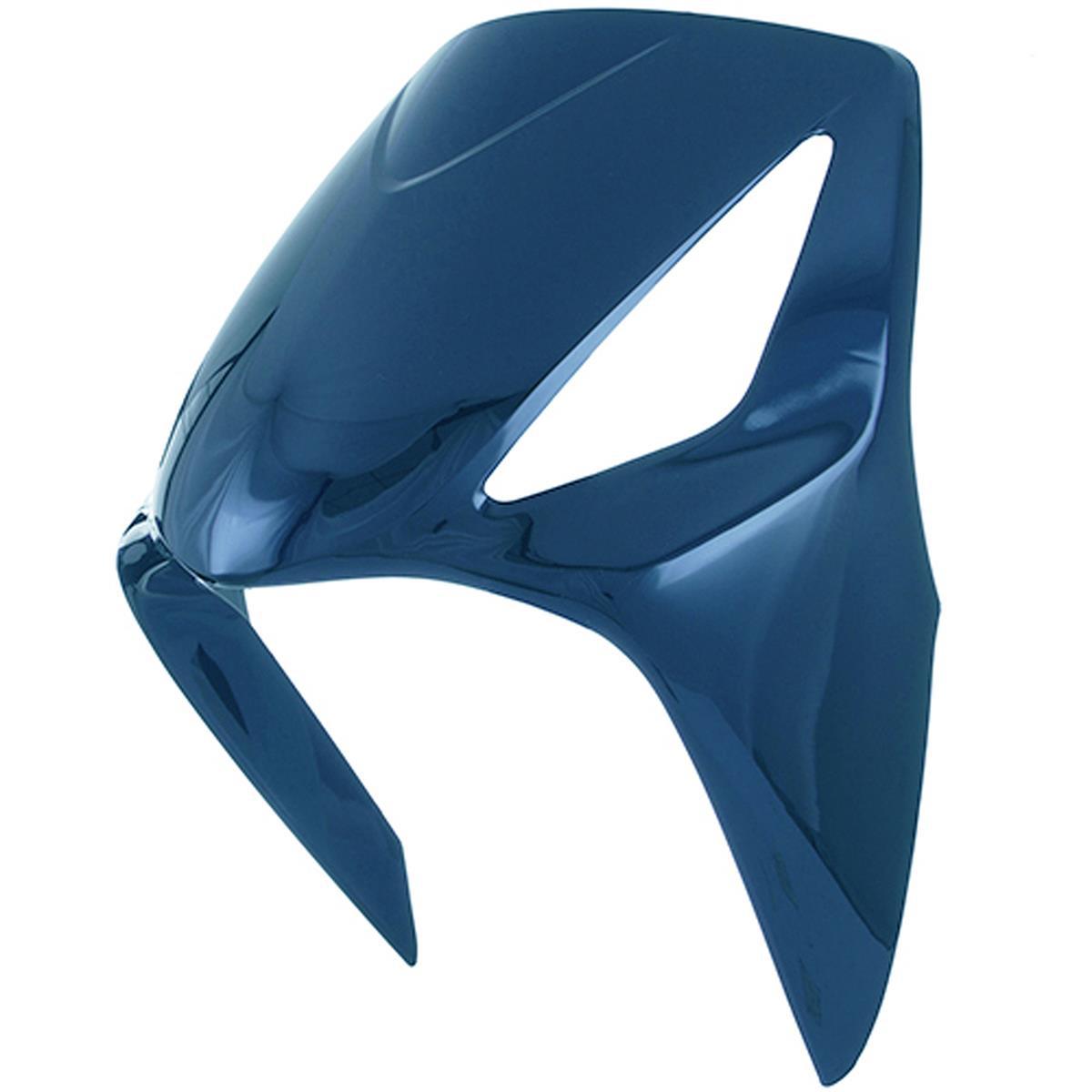 BICO FRONTAL AZUL METALICO/PEROLA BIZ125+ 2010