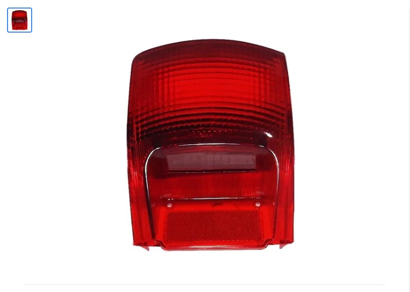 LENTE TRASEIRA VERMELHA BIZ100 1998 A 2005 POP 2006>