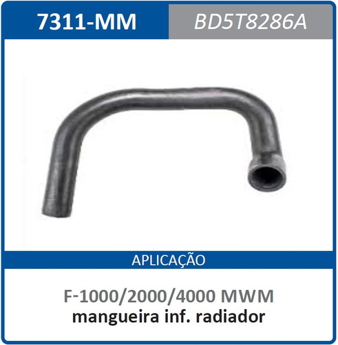 MANGUEIRA INFERIOR RADIADOR