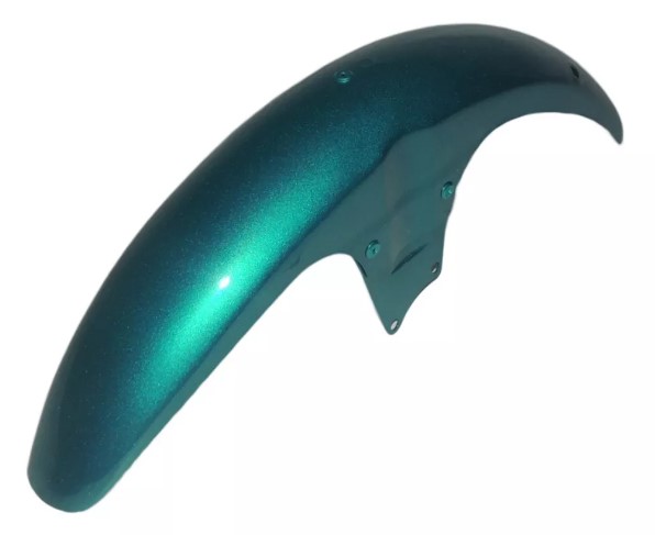 PARALAMA DIANTEIRO VERDE METALICO CG 1999/00