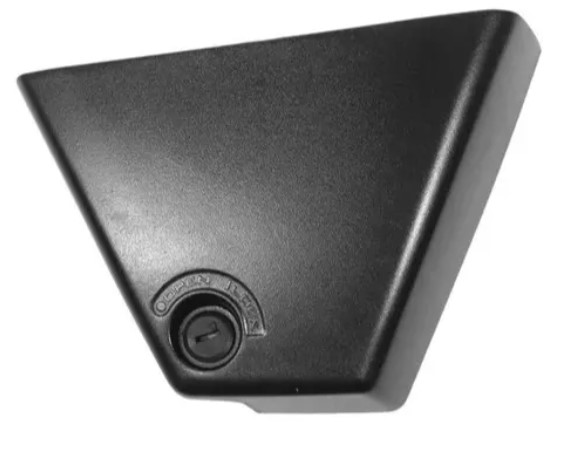 TAMPA LATERAL INFERIOR DIREITA COM PINO TITAN 2000 A 2004 FAN125 2005 A 2008