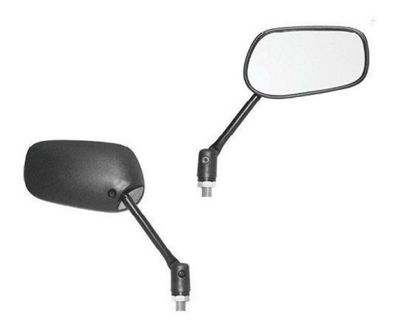 RETROVISOR MINI ARTICULADO QUADRADO CG/TITAN