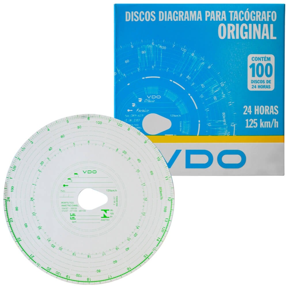 DISCO P/TACOG 125 KM/H 1 DIA