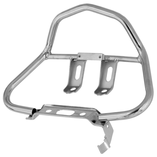 ALCA TRASEIRA CROMADA FAN150 2009 A 2013