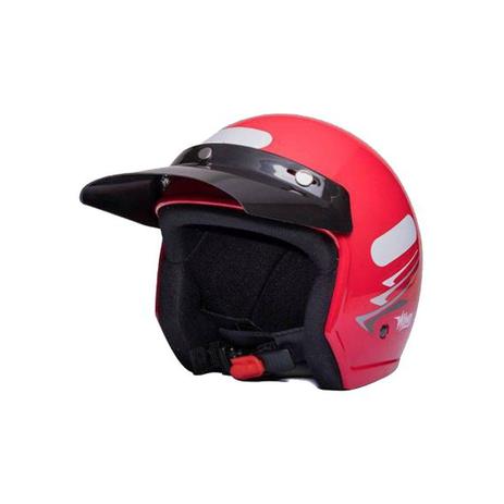 CAPACETE SAN MARINO NEW WIND N58 VERMELH