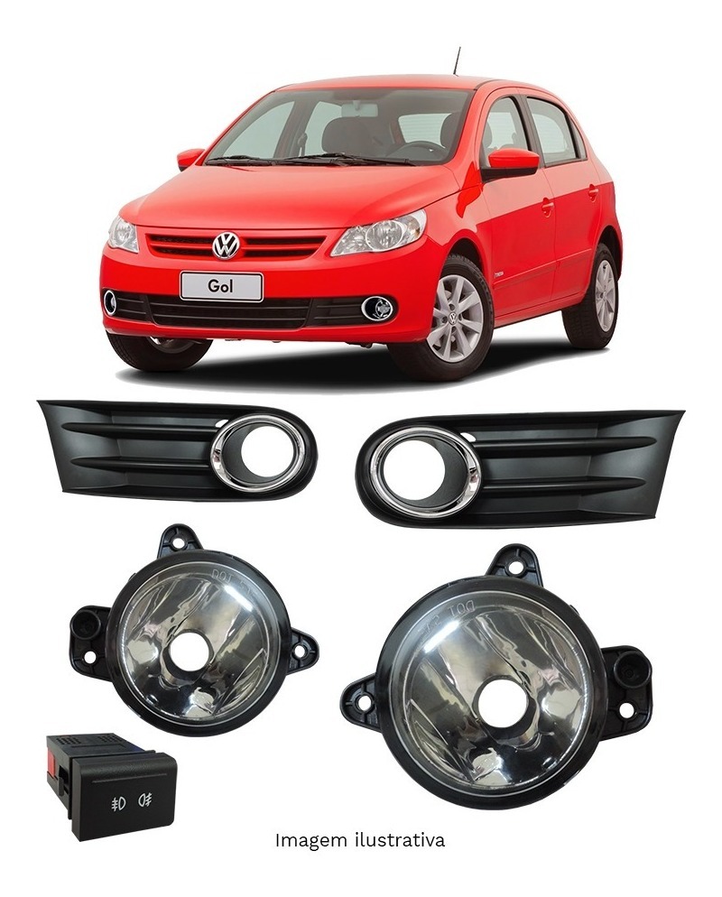 KIT FAROL AUXILIAR MILHA