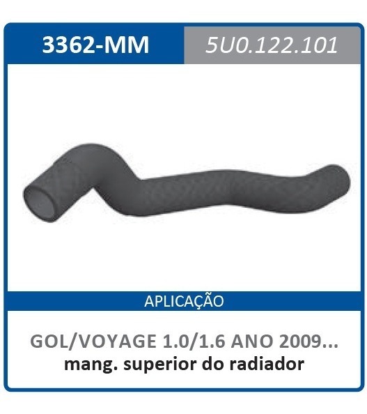 MANGUEIRA SUPERIOR RADIADOR
