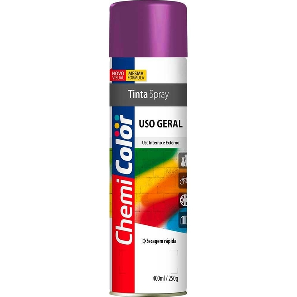 TINTA SPRAY VIOLETA CHEMICOLOR 400ML