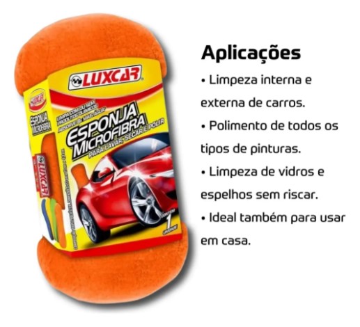 ESPONJA MICROFIBRA AUTOMOTIVA