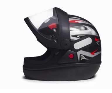 CAPACETE PRETO FOSCO N58