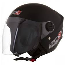 CAPACETE NEW LIBERTY 3 N60 PRETO FOSCO