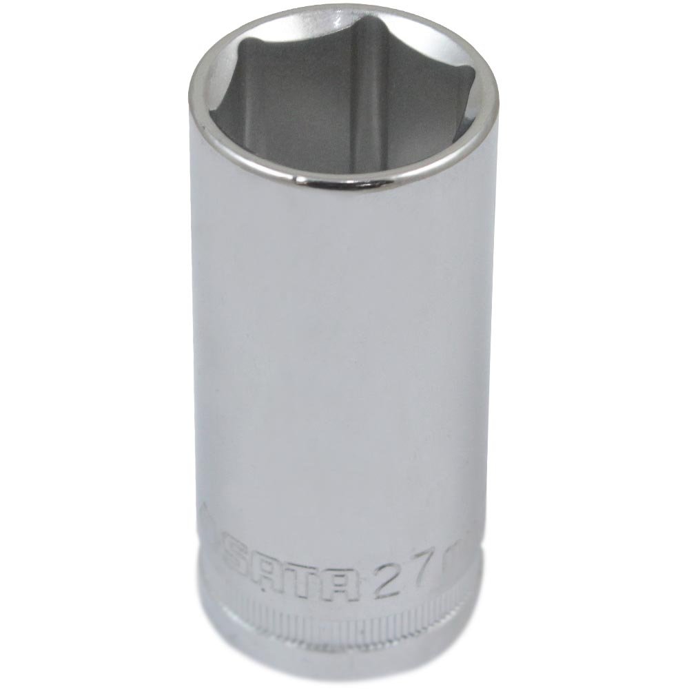 SOQUETE SEXTAVADO 27MM ENCAIXE 1/2