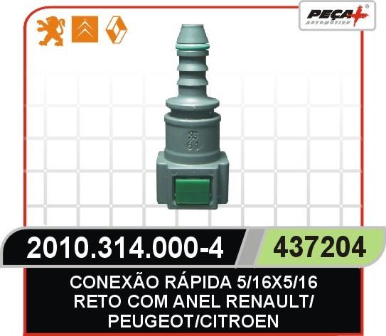 CONEXAO RAPIDA 90 5/16X5/16