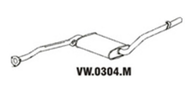 SILENCIOSO INTERMEDIARIO VW0304M/61002