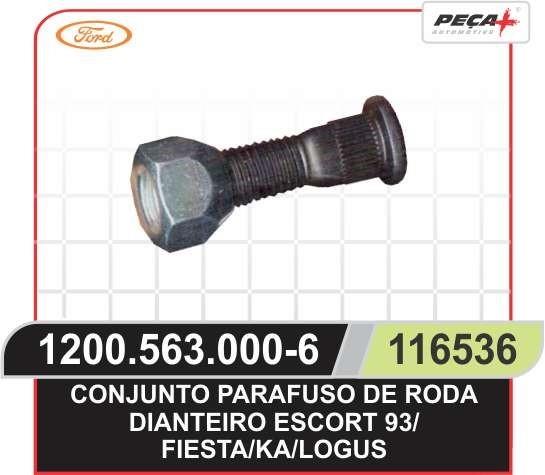 PARAFUSO RODA DIANTEIRA E TRASEIRA