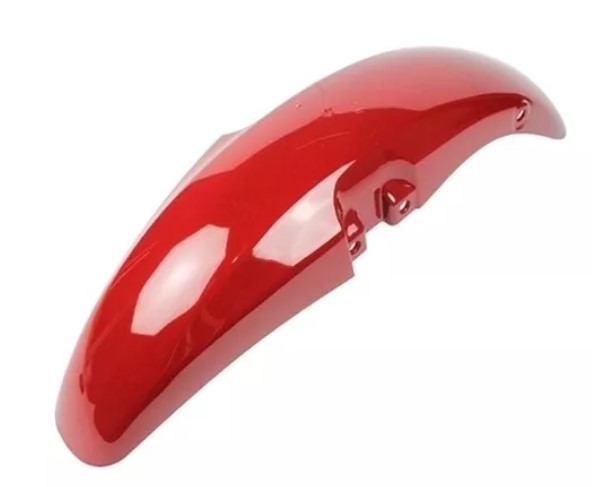 PARALAMA DIANTEIRO VERMELHO INJETADO TITAN 2000 A 2004