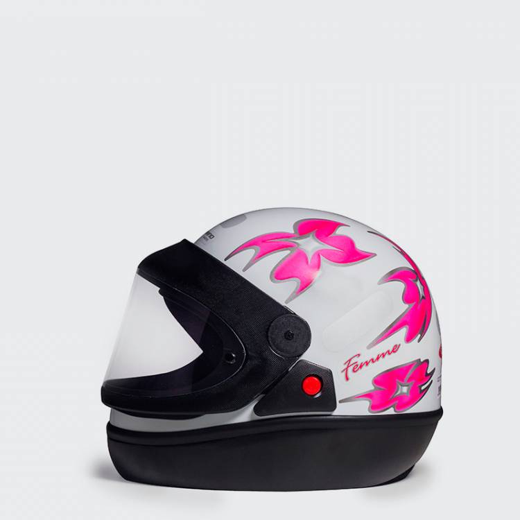 CAPACETE BRANCO FEMME N58
