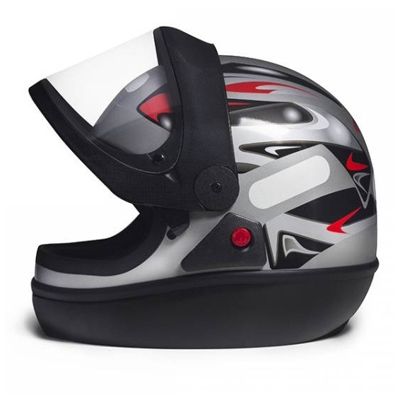 CAPACETE PRATA