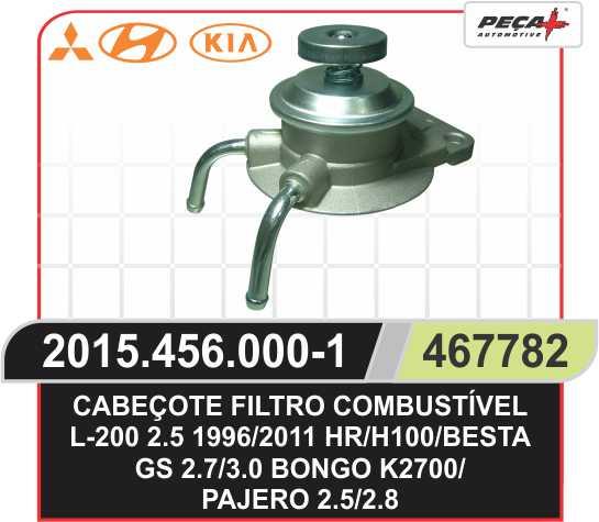 CABECOTE FILTRO COMBUSTIVEL