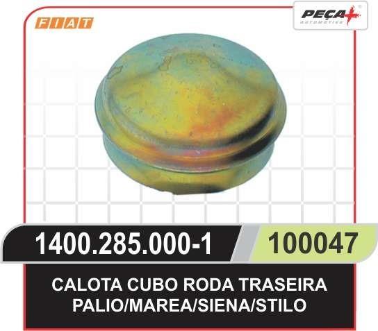 CALOTA CUBO RODA TRASEIRA