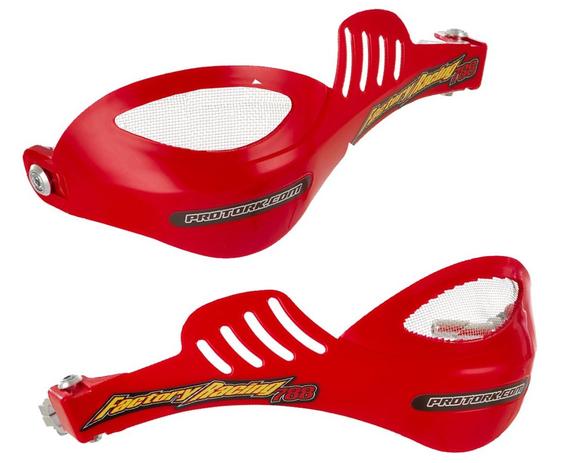 PROTETOR MAO CARBON PRETO/VERMELHO