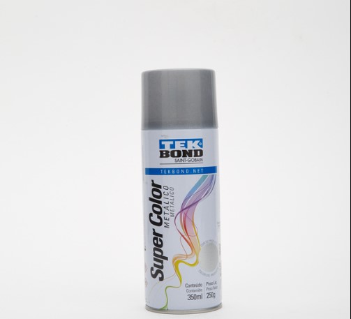 TINTA SPRAY PRATA METALICO 350ML