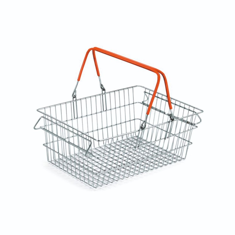 CESTA SUPERMERCADO 13L C/ALÇA ARAMADO