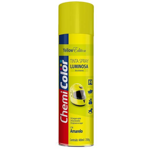 TINTA SPRAY AMARELO LUMINOSO
