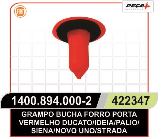 GRAMPO FORRO PORTA