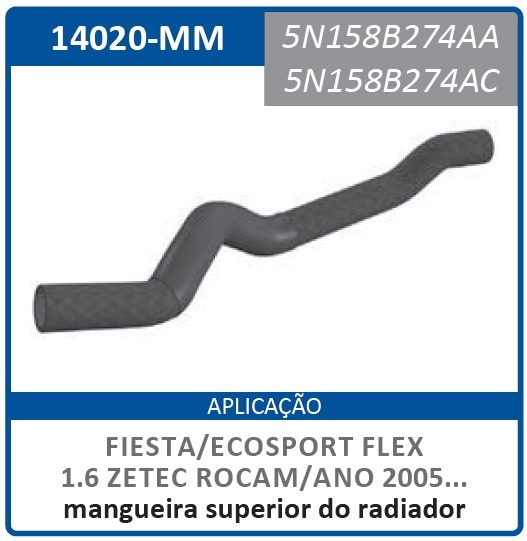 MANGUEIRA SUPERIOR RADIADOR