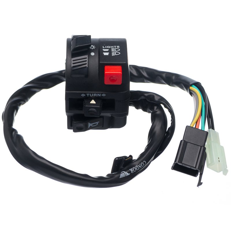 CHAVE INTERRUPTOR LUZ IMPORTADA BROS125 ES ESD 2003 A 2005 BROS150 ES ESD 2005 A 2008