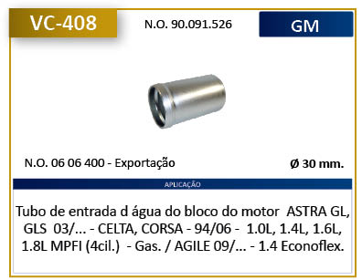 TUBO REFRIGERADOR