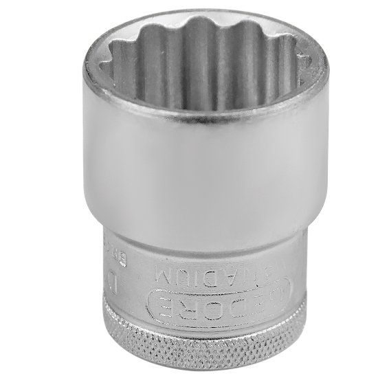 SOQUETE ESTRIADO 24MM ENCAIXE 1/2