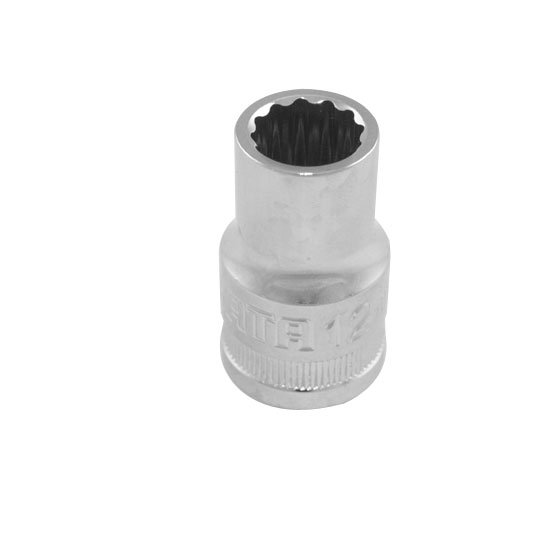 SOQUETE ESTRIADO 12MM ENCAIXE 1/2