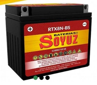 BATERIA RTX8NBS XLR