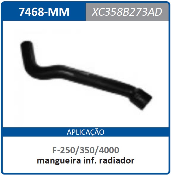 MANGUEIRA INFERIOR RADIADOR