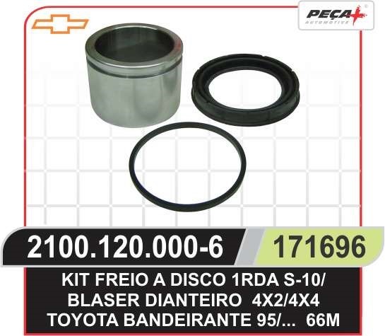 REPARO PINCA FREIO COMPLETO