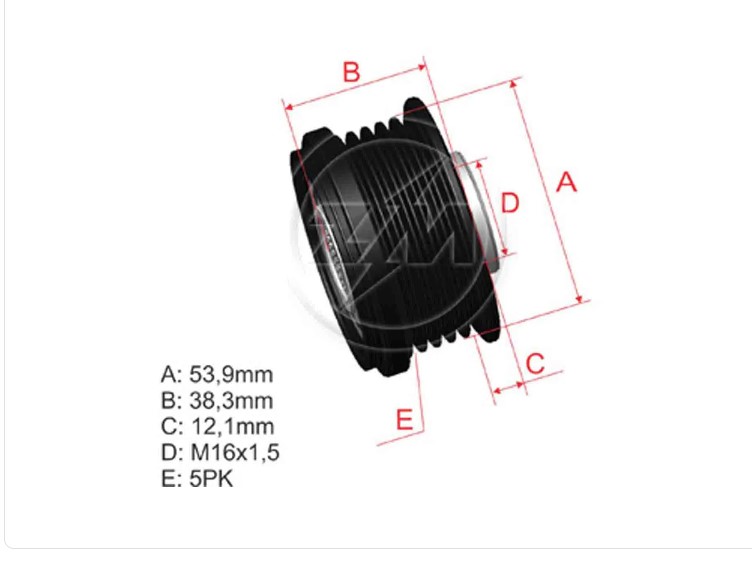 POLIA ALTERNADOR