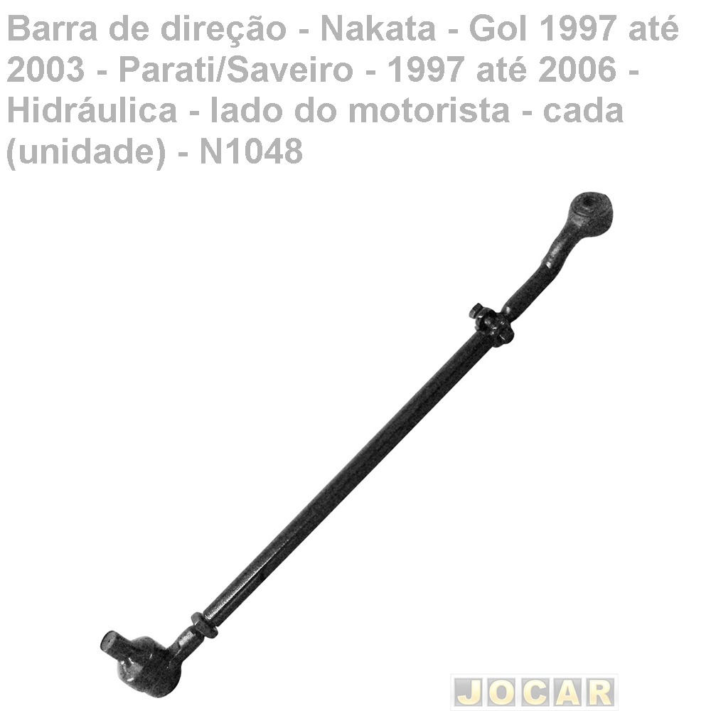 BARRA DIRECAO ESQUERDA