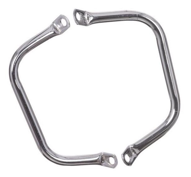 ALCA TRASEIRA CROMADA MODELO ORIGINAL BIZ100 1998 A 2005