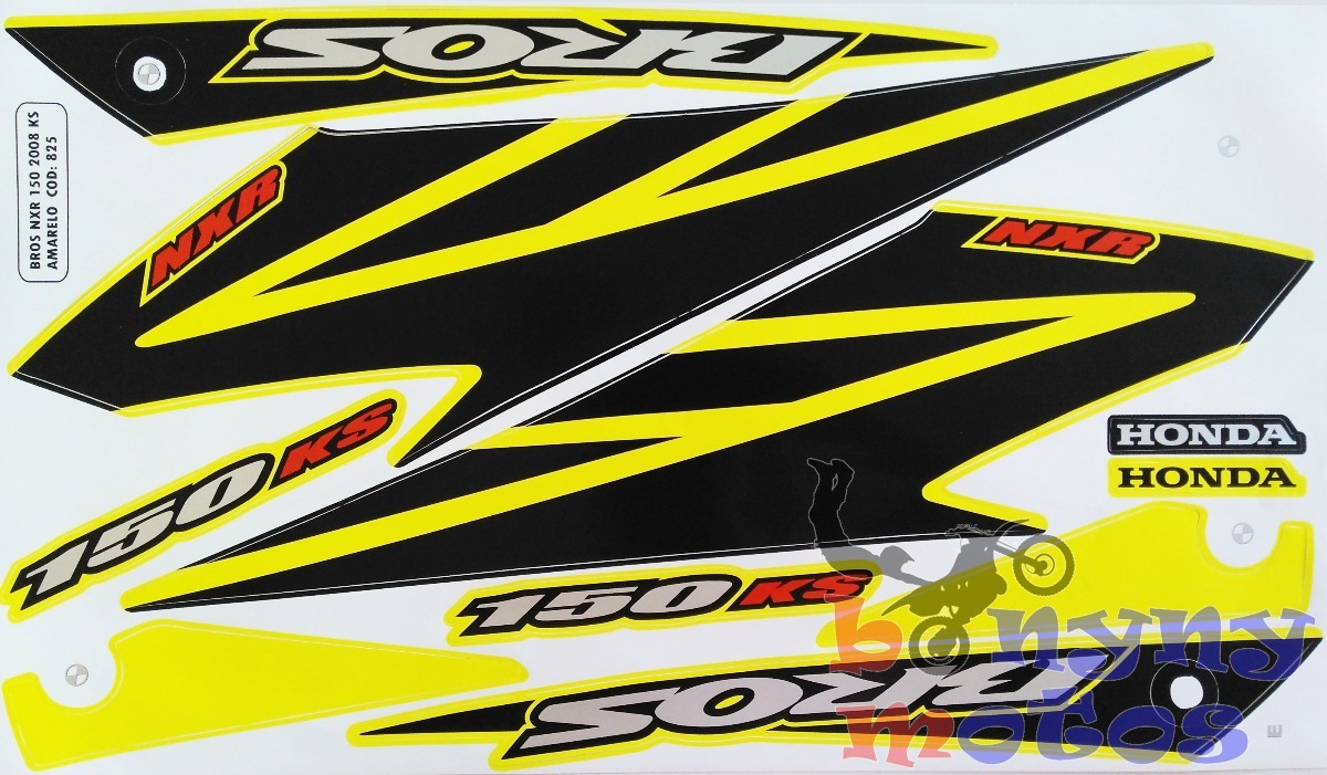 JG FAIXA AMARELA BROS KS 2008