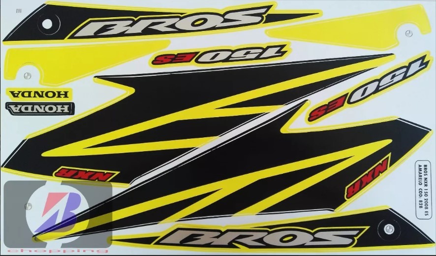 JG FAIXA AMARELA BROS 2008 ES