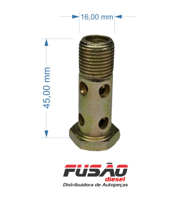 PARAFUSO OCO 16X45MM