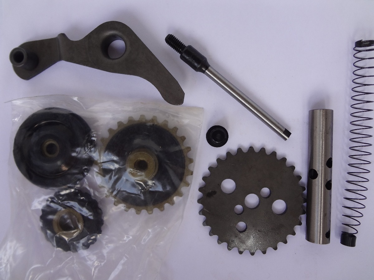 KIT GUIA TENSOR COMANDO BIZ100 1998 A 2005 POP100 2006> *KIT COM 9 PEÇAS