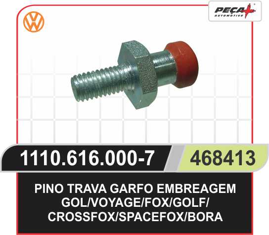 PINO TRAVA GARFO EMBREAGEM