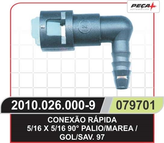 CONEXAO RAPIDA 90 5/16X16