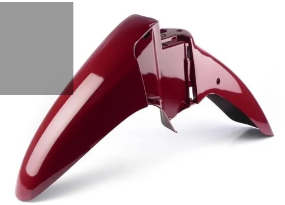 PARALAMA DIANTEIRO VERMELHO BIZ100 2004/05
