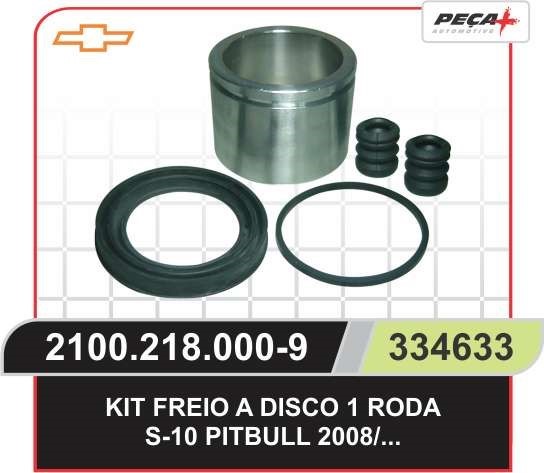 REPARO PINCA FREIO COMPLETO
